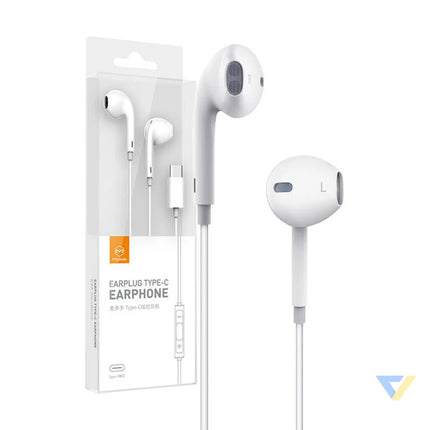 In ear wired headphones Mcdodo HP 6070 (white) Wired
