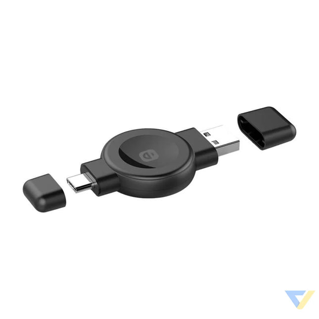In line Choetech T606 F wireless charger for smartwatch (black) Other
