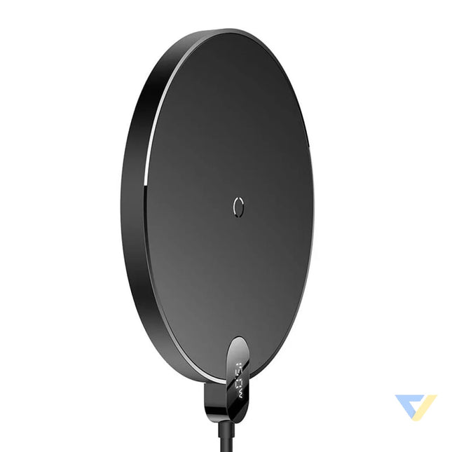 Inductive wireless charger Baseus Digital LED 15W (black) Wireless chargers