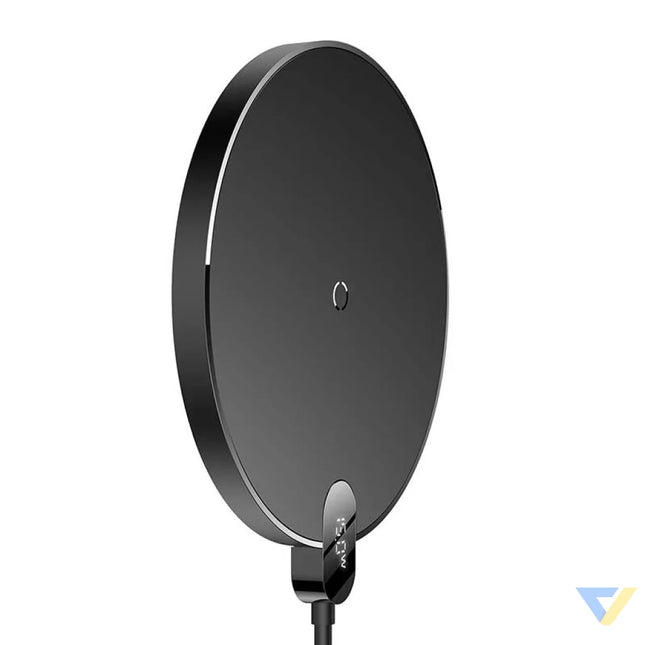 Inductive wireless charger Baseus Digital LED 15W (black) Wireless chargers
