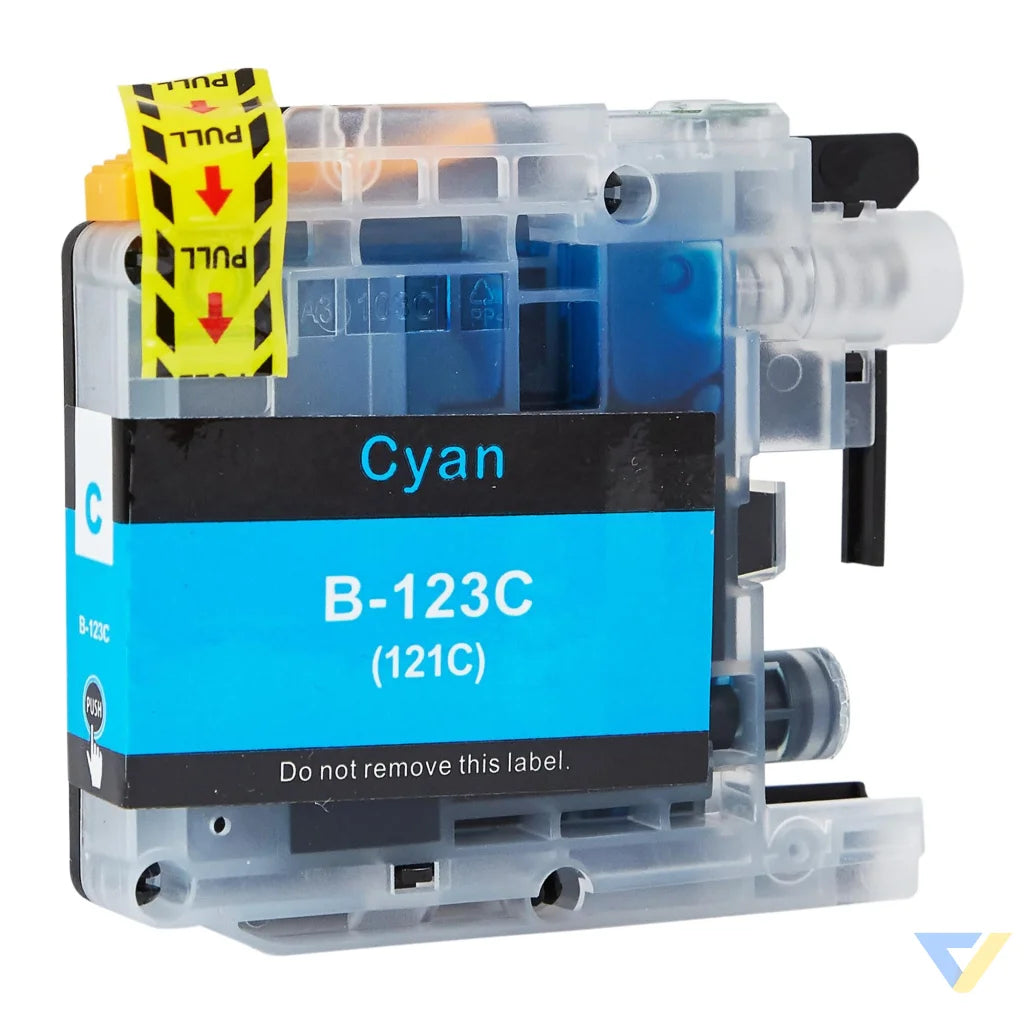 Ink for Brother | LC123C | cyan | 10 ml | bulk