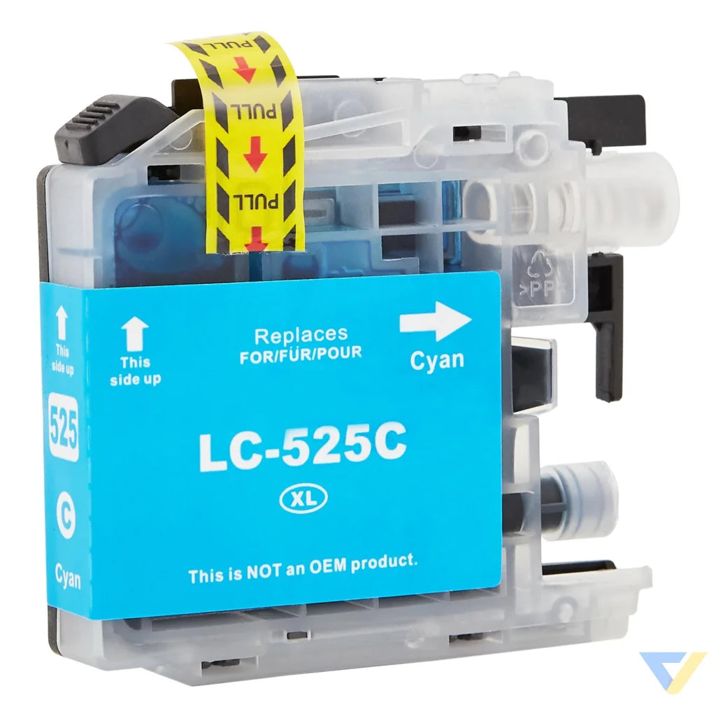 Ink for Brother | LC525XLC | cyan | 15 ml | bulk
