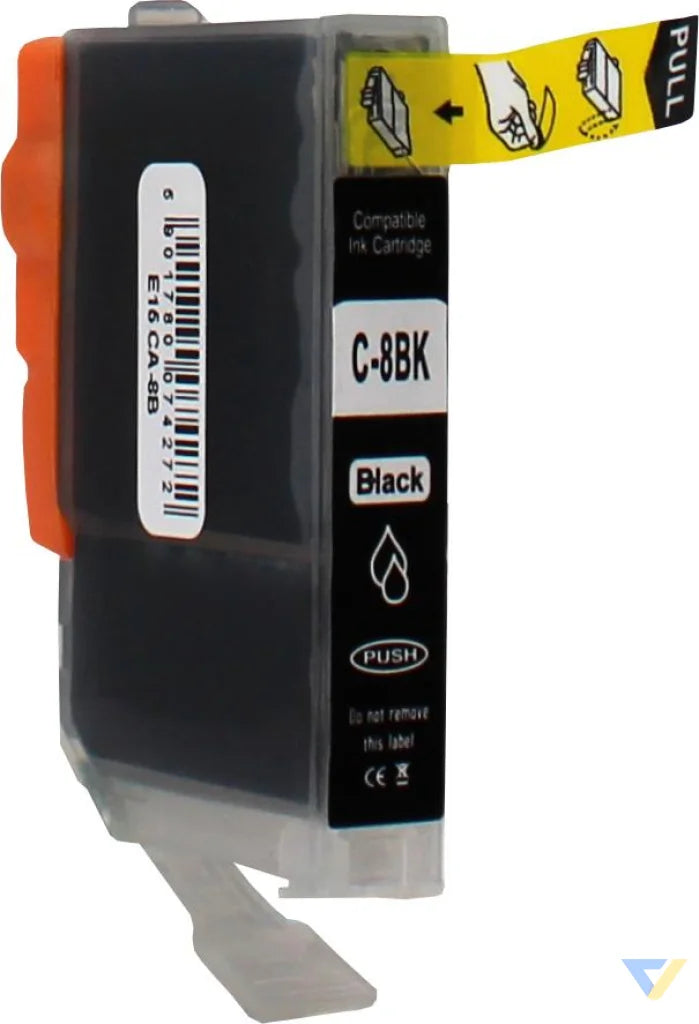 Ink for Canon | 0620B / CLI8BK | black | 14 ml | bulk