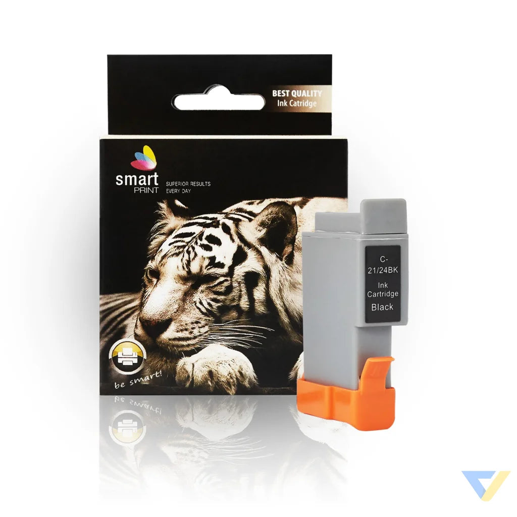 Ink for Canon | 6881A002 / BCI24BK | black | 10 ml | Smart Print