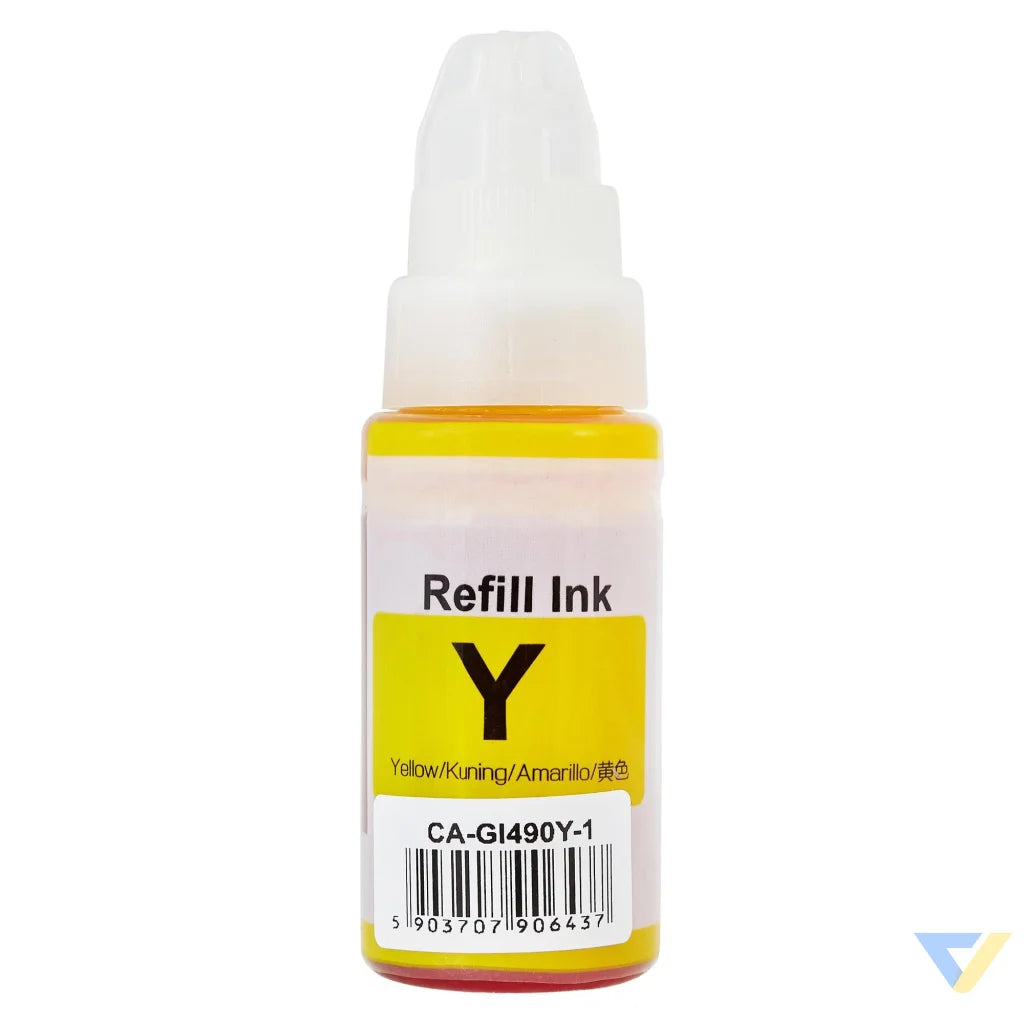 Ink for Canon | GI-490Y | yellow | 70 ml | bulk