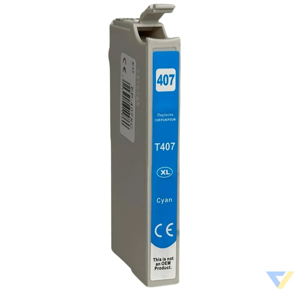 Ink for Epson | 407XL / T07U2 | cyan | 26 ml | bulk