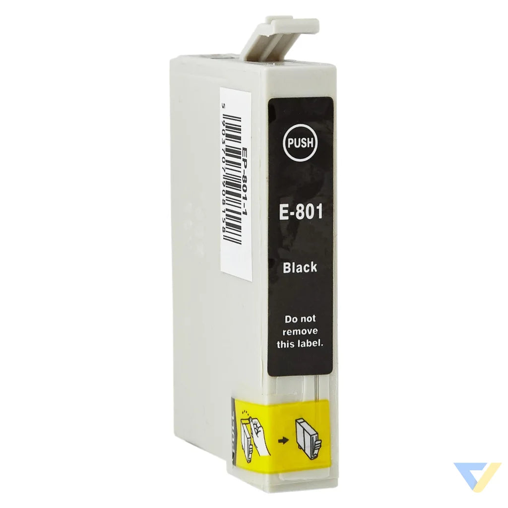 Ink for Epson | C13T08014010 / T0801 | black | 15 ml | bulk