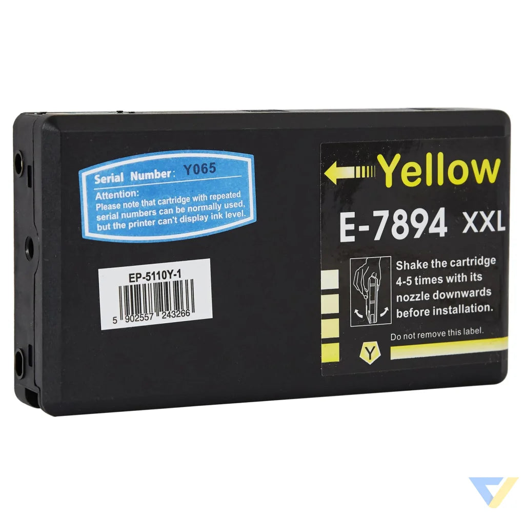 Ink for Epson | C13T789440 / T7894 | yellow | 36 ml | bulk