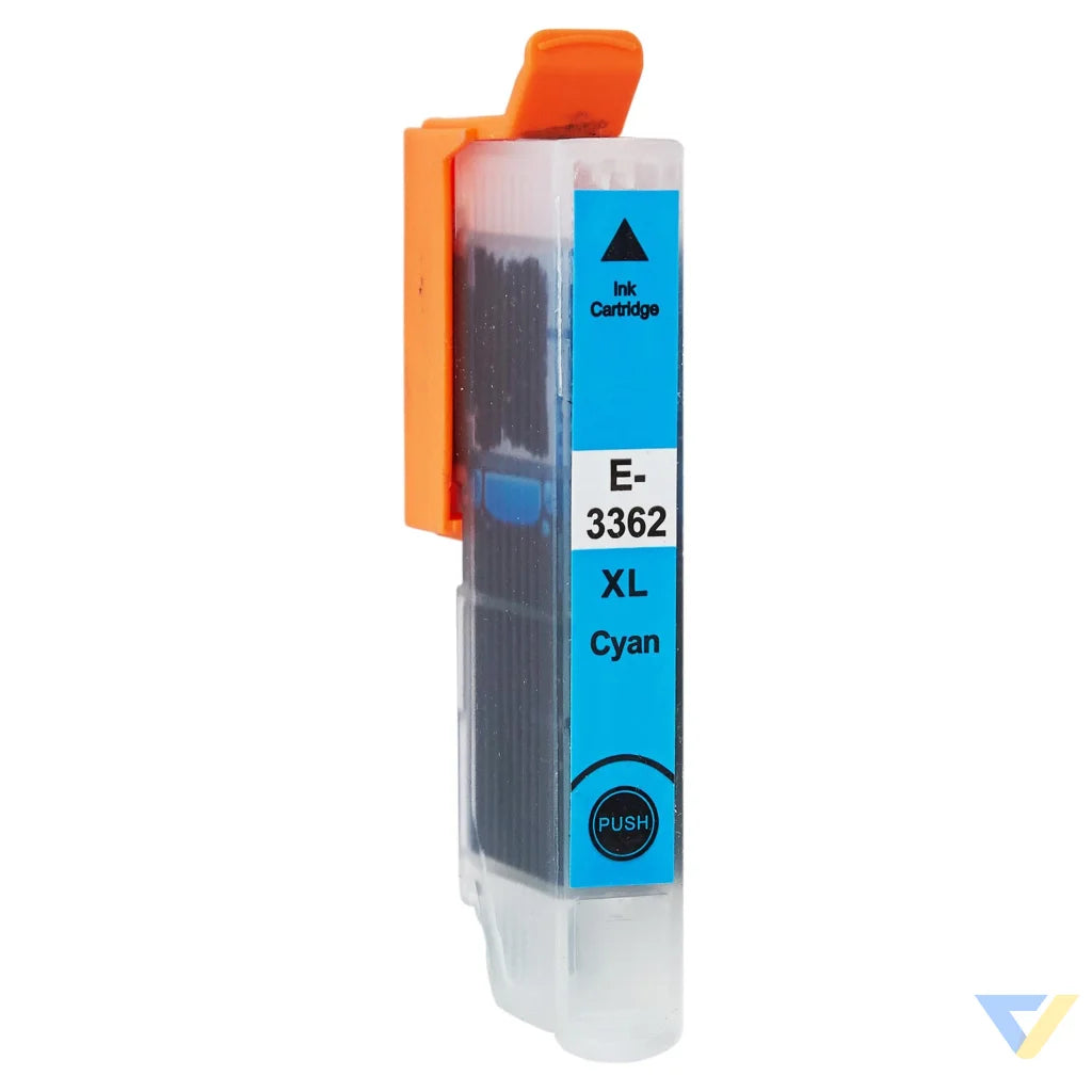 Ink for Epson | T3362 / C13T33624010 | cyan | 13 ml | bulk