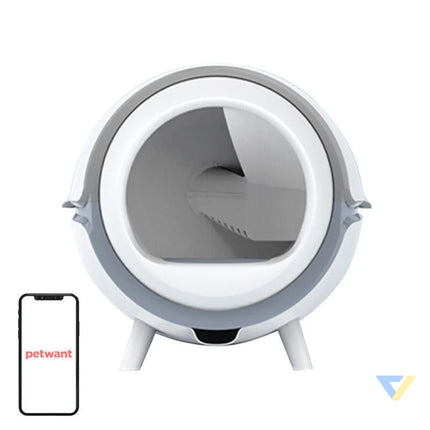 Intelligent self cleaning cat litter box Petwant Smart litter boxes