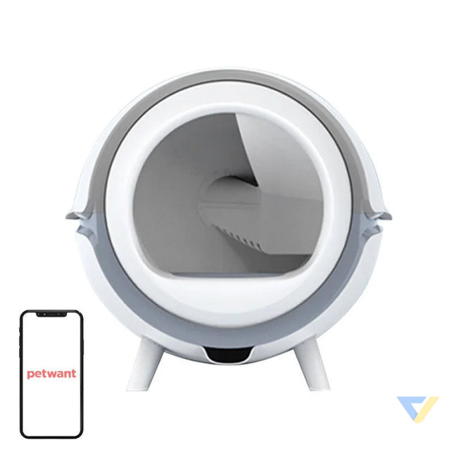 Intelligent self cleaning cat litter box Petwant Smart litter boxes