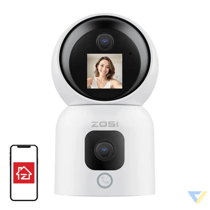 IP Indoor Camera ZOSI C528M WiFi 5G Dual 6MP IP cameras