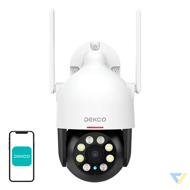 IP Outdoor camera WiFi DEKCO DC5L 2K QHD 166° IP cameras