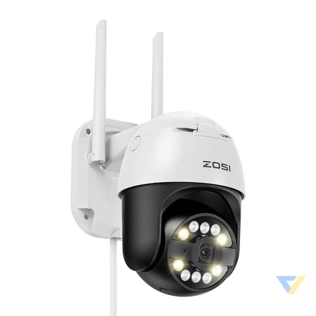 IP Outdoor Camera ZOSI C296 WiFi Pan Tilt 8MP Dual IP66 with 32GB microSD card IP cameras