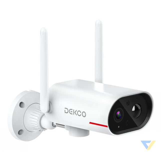 IP Outdoor WiFi camera with solar panel DEKCO DC8L 3MP IP cameras