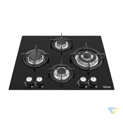 IsEasy MGBG 604B glass gas cooktop For cooking