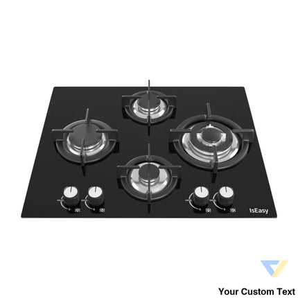 IsEasy MGBG 604B glass gas cooktop For cooking