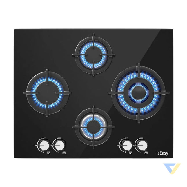 IsEasy MGBG 604B glass gas cooktop For cooking