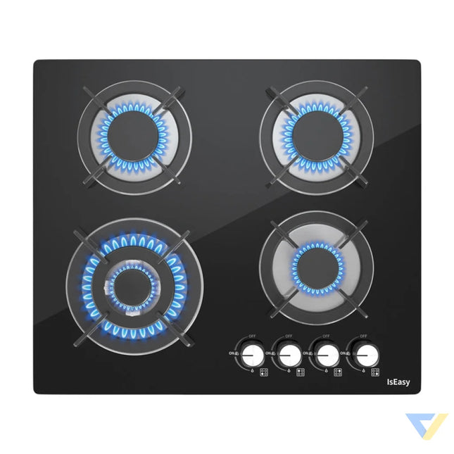 IsEasy MGBG 604B glass gas hob For cooking