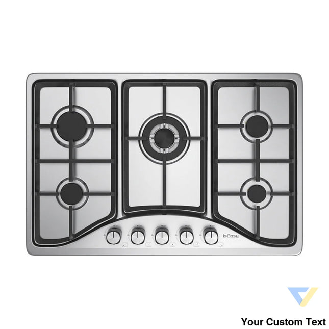 IsEasy MGBS 765 stainless steel gas cooktop For cooking