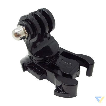 J Hook 360 degree rotating clamp for sports cameras Straps mounts and holders