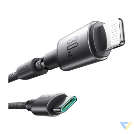 Joyroom 30W USB C Lightning cable 1.2m gray USB C to Lightning