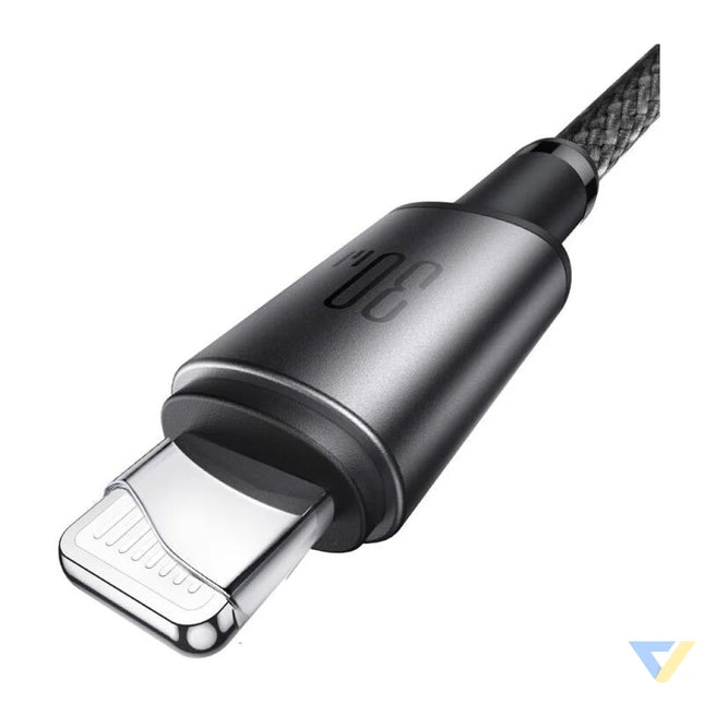 Joyroom 30W USB C Lightning cable 1.2m gray USB C to Lightning