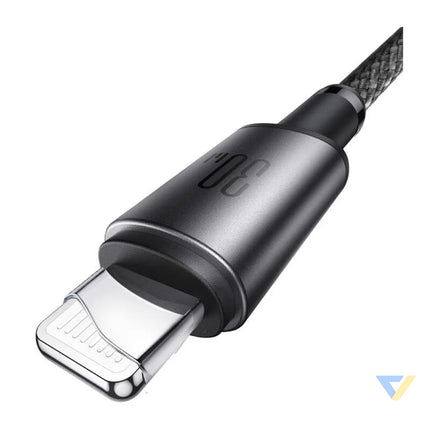 Joyroom 30W USB C Lightning cable 1.2m gray USB C to Lightning