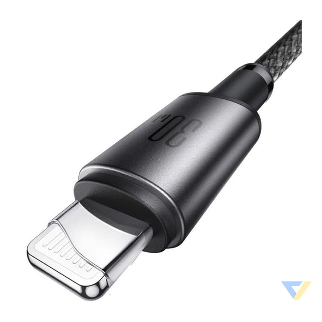 Joyroom 30W USB C Lightning cable 1.2m gray USB C to Lightning