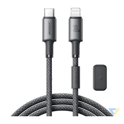 Joyroom 30W USB C Lightning cable 1.2m gray USB C to Lightning