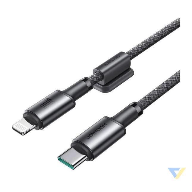 Joyroom 30W USB C Lightning cable 1.2m gray USB C to Lightning