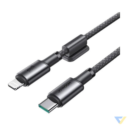 Joyroom 30W USB C Lightning cable 1.2m gray USB C to Lightning