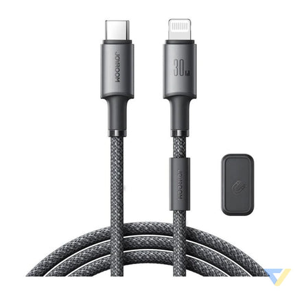 Joyroom 30W USB C Lightning cable 1.2m gray USB C to Lightning