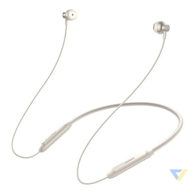 Joyroom JR D8 wireless neckband headphones (cream white) Sports