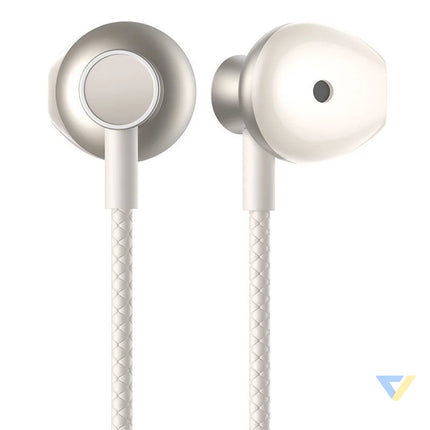 Joyroom JR D8 wireless neckband headphones (cream white) Sports
