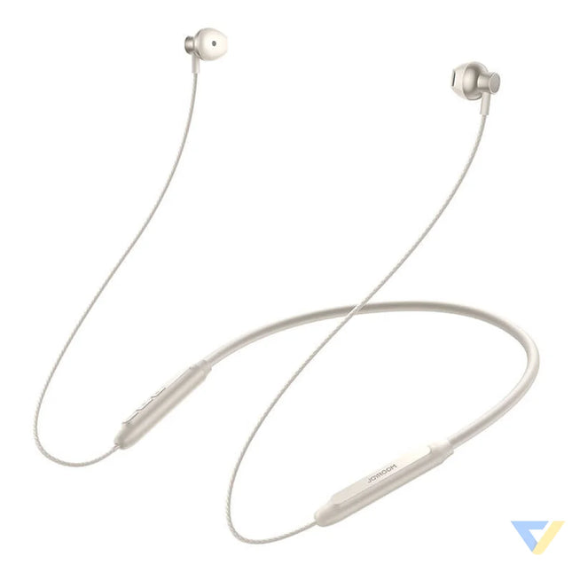 Joyroom JR D8 wireless neckband headphones (cream white) Sports