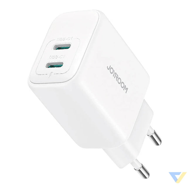 Joyroom JR TCF12 Dual Port (2C) 20W Power Charger (white) mains chargers