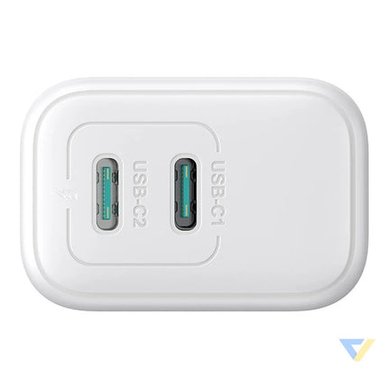 Joyroom JR TCF12 Dual Port (2C) 20W Power Charger (white) mains chargers