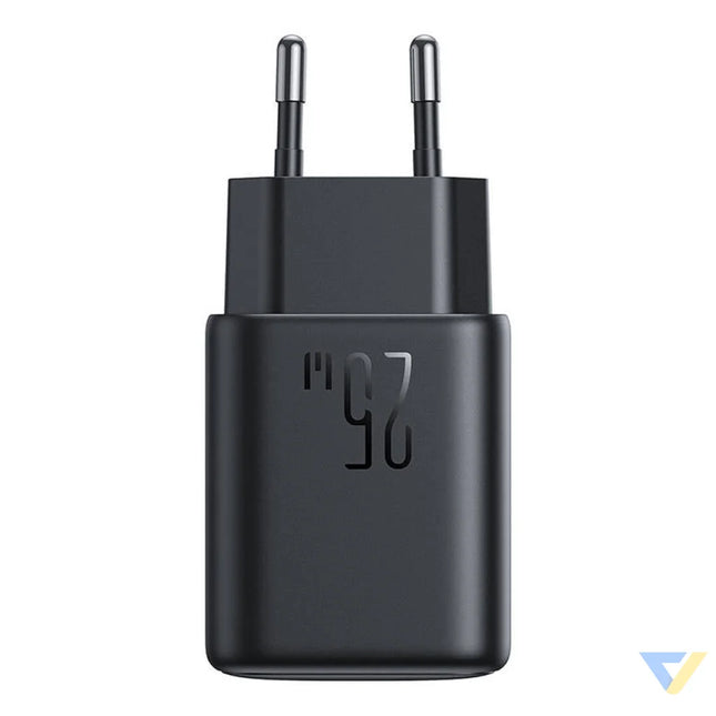 Joyroom JR TCF13 Dual Port (A + C) 25W Power Charger (black) mains chargers