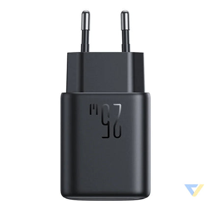 Joyroom JR TCF13 Dual Port (A + C) 25W Power Charger (black) mains chargers