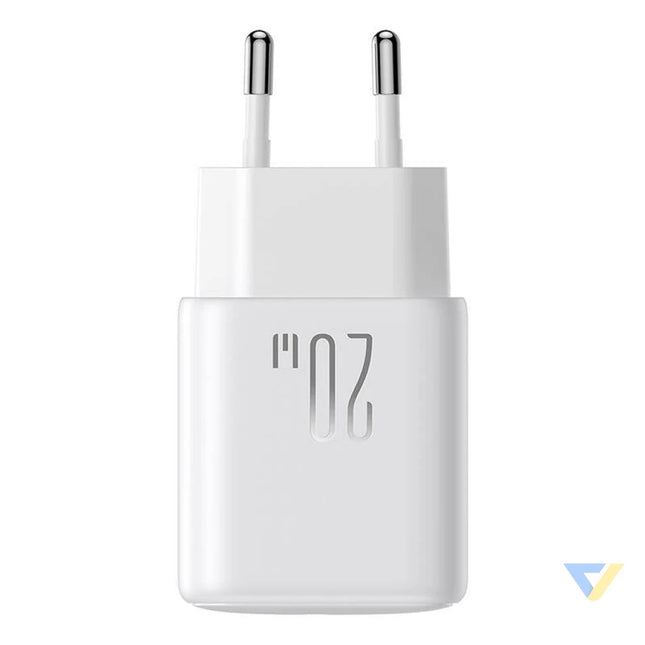 Joyroom JR TCF21 Dual Port (A + C) Power Charger (white) mains chargers