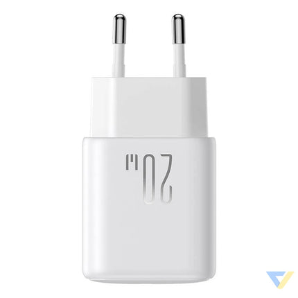 Joyroom JR TCF21 Dual Port (A + C) Power Charger (white) mains chargers