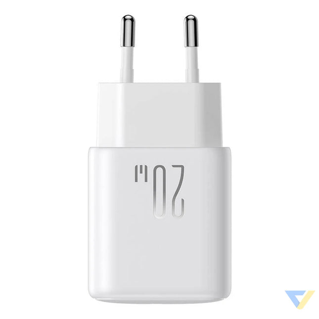 Joyroom JR TCF21 Dual Port (A + C) Power Charger (white) mains chargers