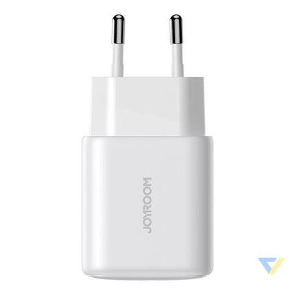 Joyroom JR TCF21 Dual Port (A + C) Power Charger (white) mains chargers