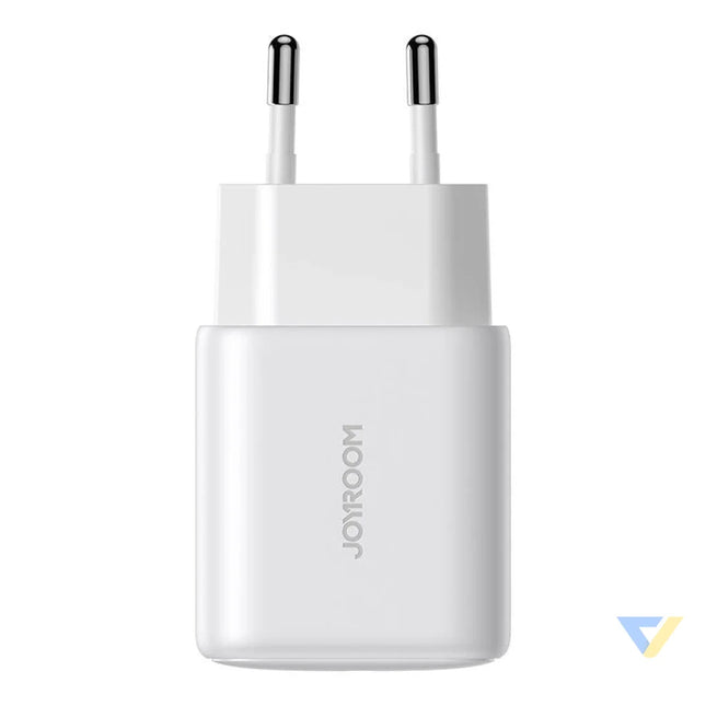 Joyroom JR TCF21 Dual Port (A + C) Power Charger (white) mains chargers
