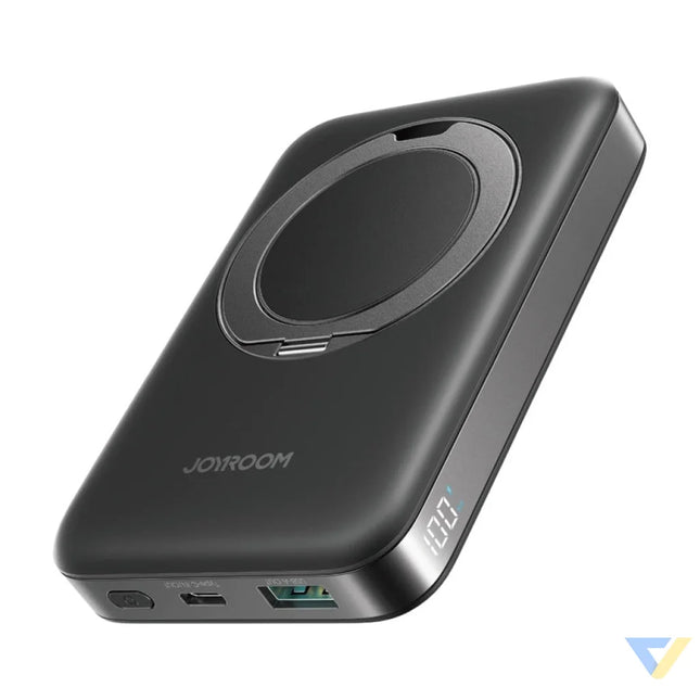 Joyroom magnetic wireless powerbank JR PBM12 22.5W with handle (black) Powerbanks