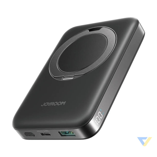 Joyroom magnetic wireless powerbank JR PBM12 22.5W with handle (black) Powerbanks