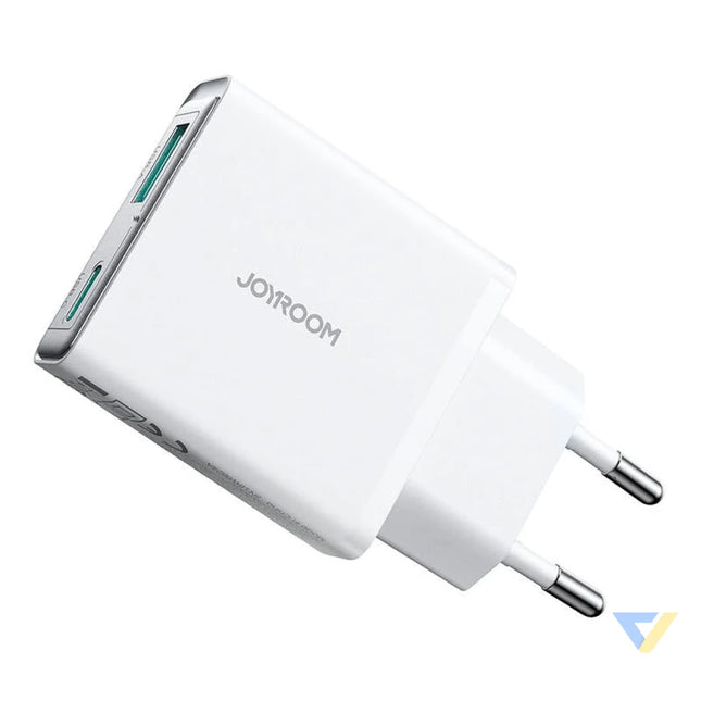 Joyroom mains charger JR TCF14 (A + C) Super Slim 20W (white) mains chargers