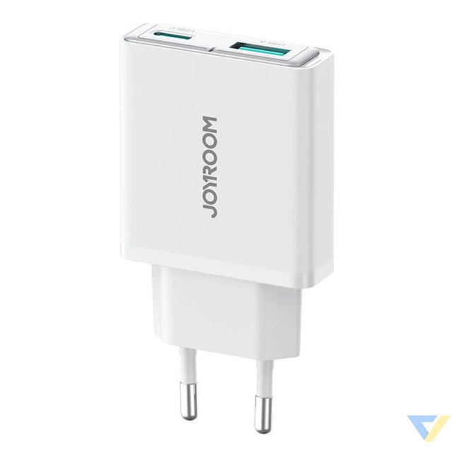 Joyroom mains charger JR TCF14 (A + C) Super Slim 20W (white) mains chargers
