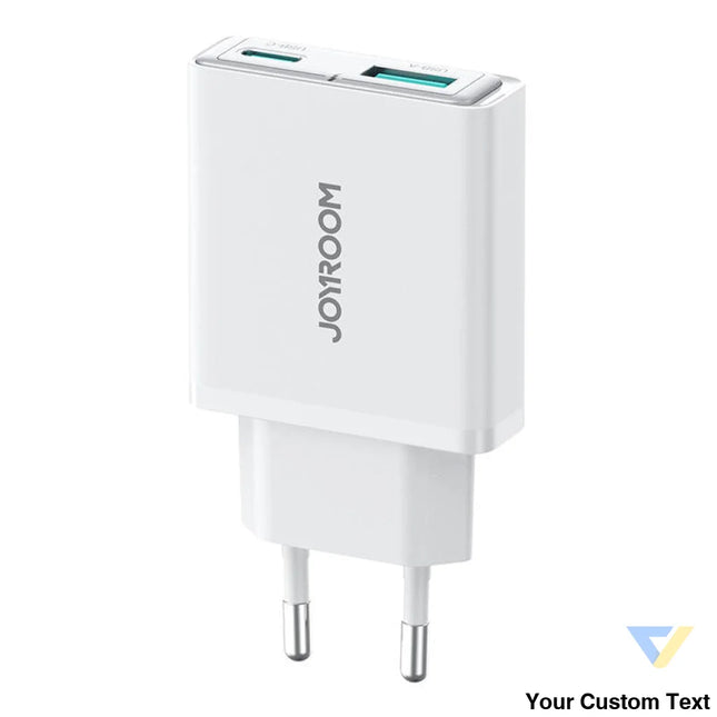 Joyroom mains charger JR TCF14 (A + C) Super Slim 20W (white) mains chargers